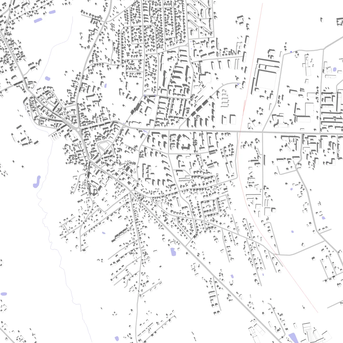 Rypin plan zagospodarowania (2,5 km)