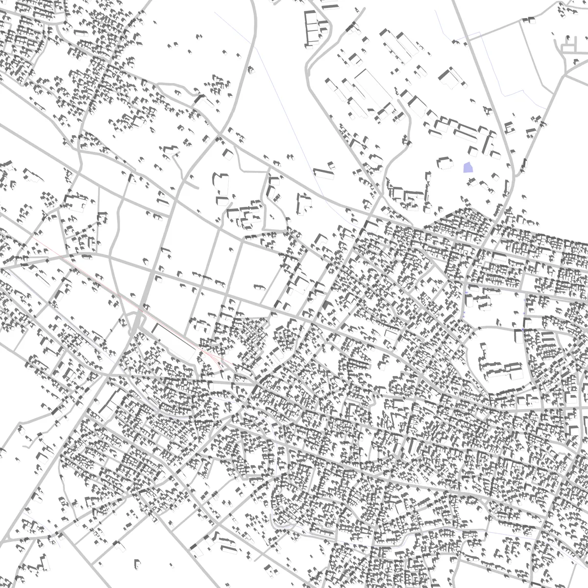 龍ケ崎 敷地図 (2.5 km)