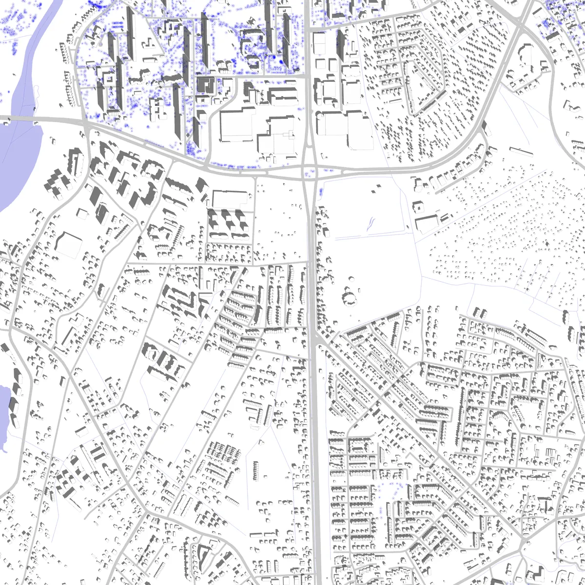 Rzeszów site plan (2.5 km)