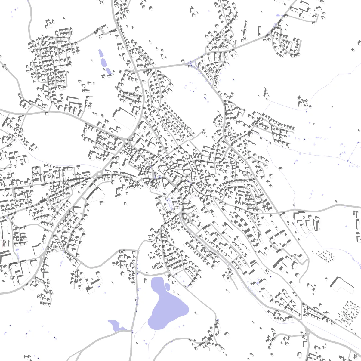 Saalfelden am Steinernen Meer Lageplan (2,5 km)