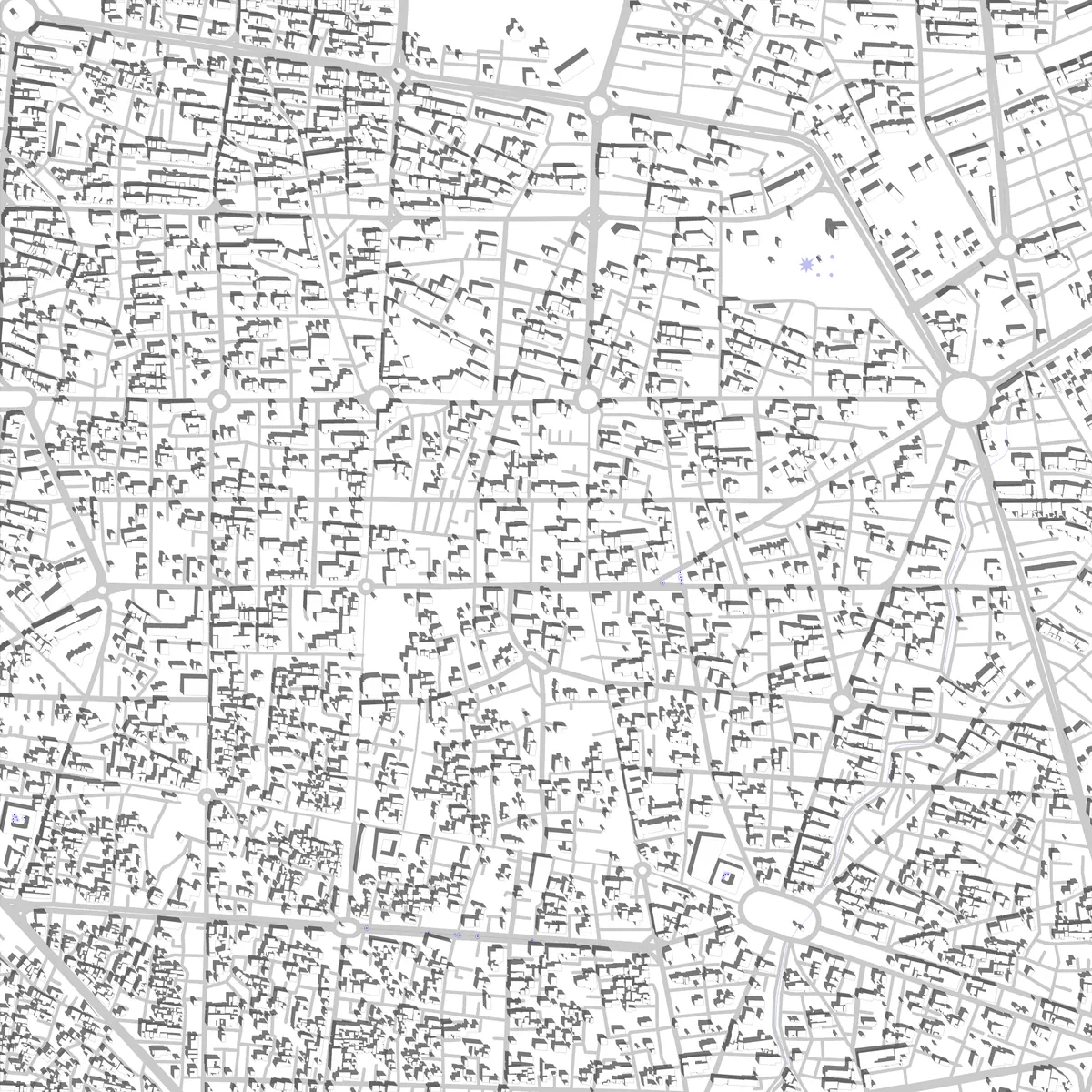 Sabzevar site plan (2.5 km)