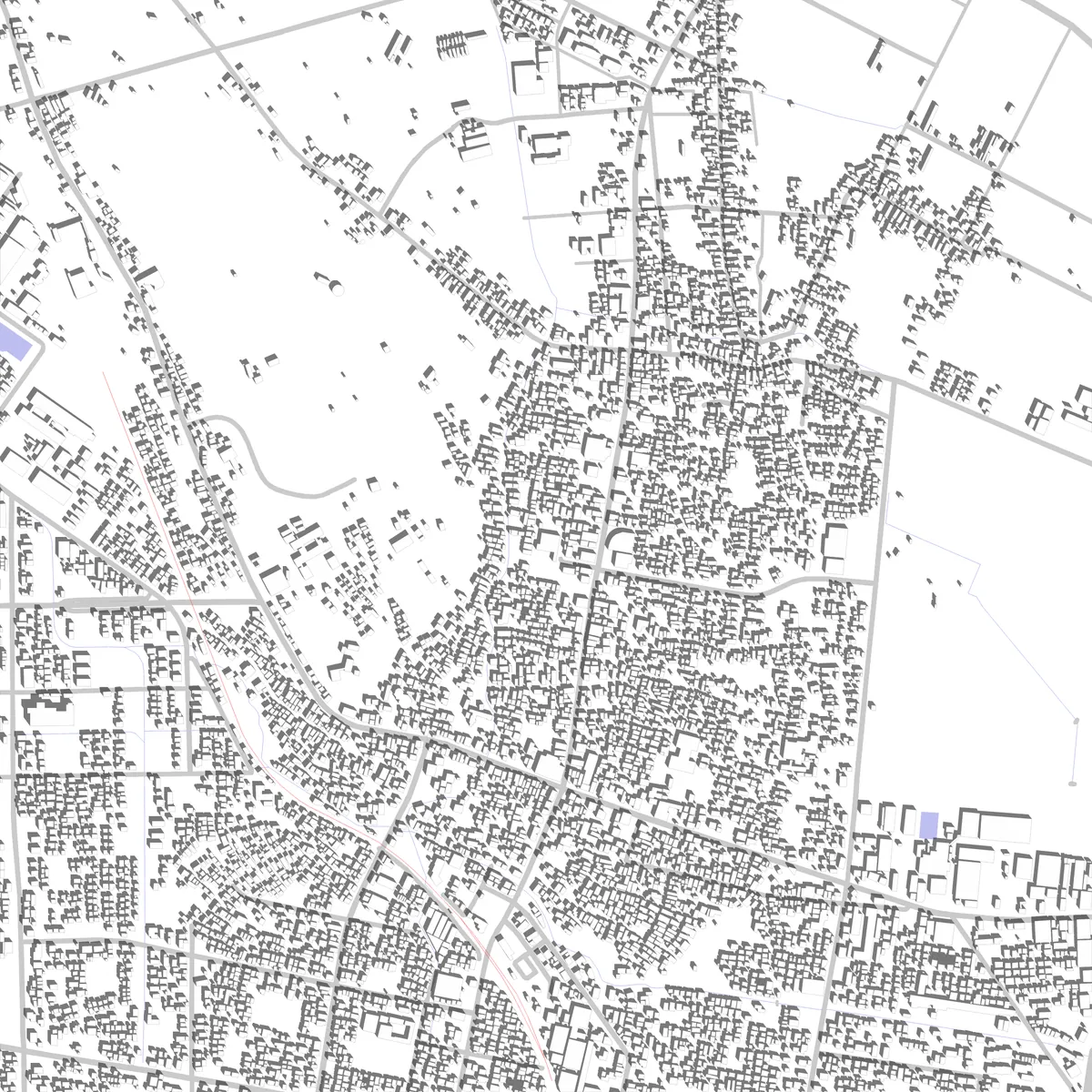 寒河江 敷地図 (2.5 km)