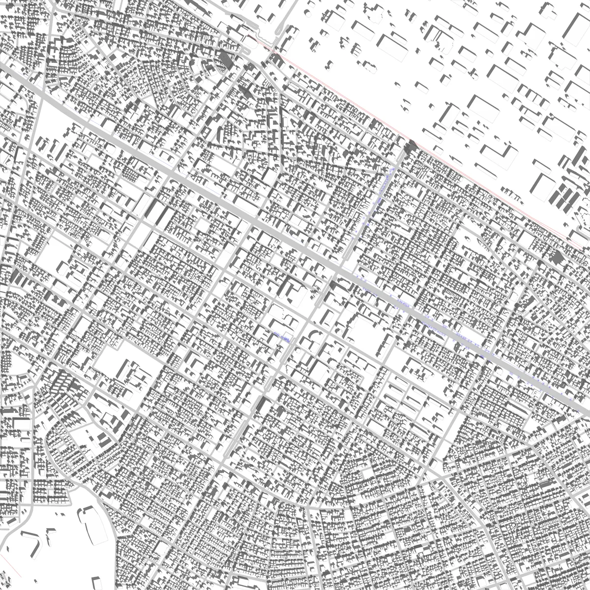 Sagamihara site plan (2.5 km)