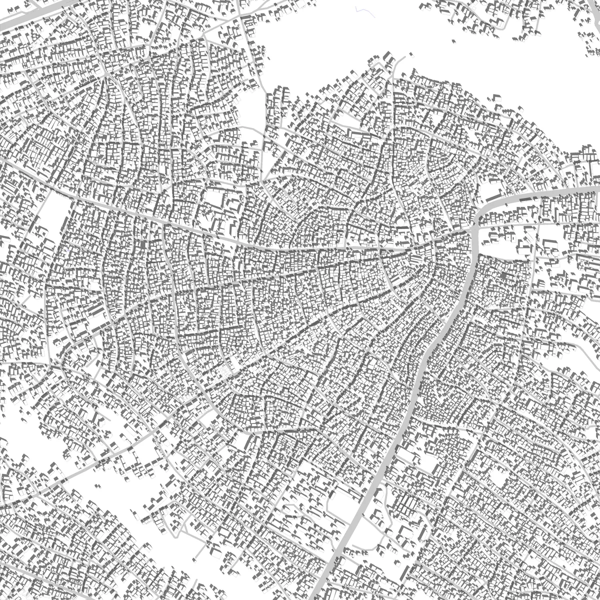 Sagamu site plan (2.5 km)