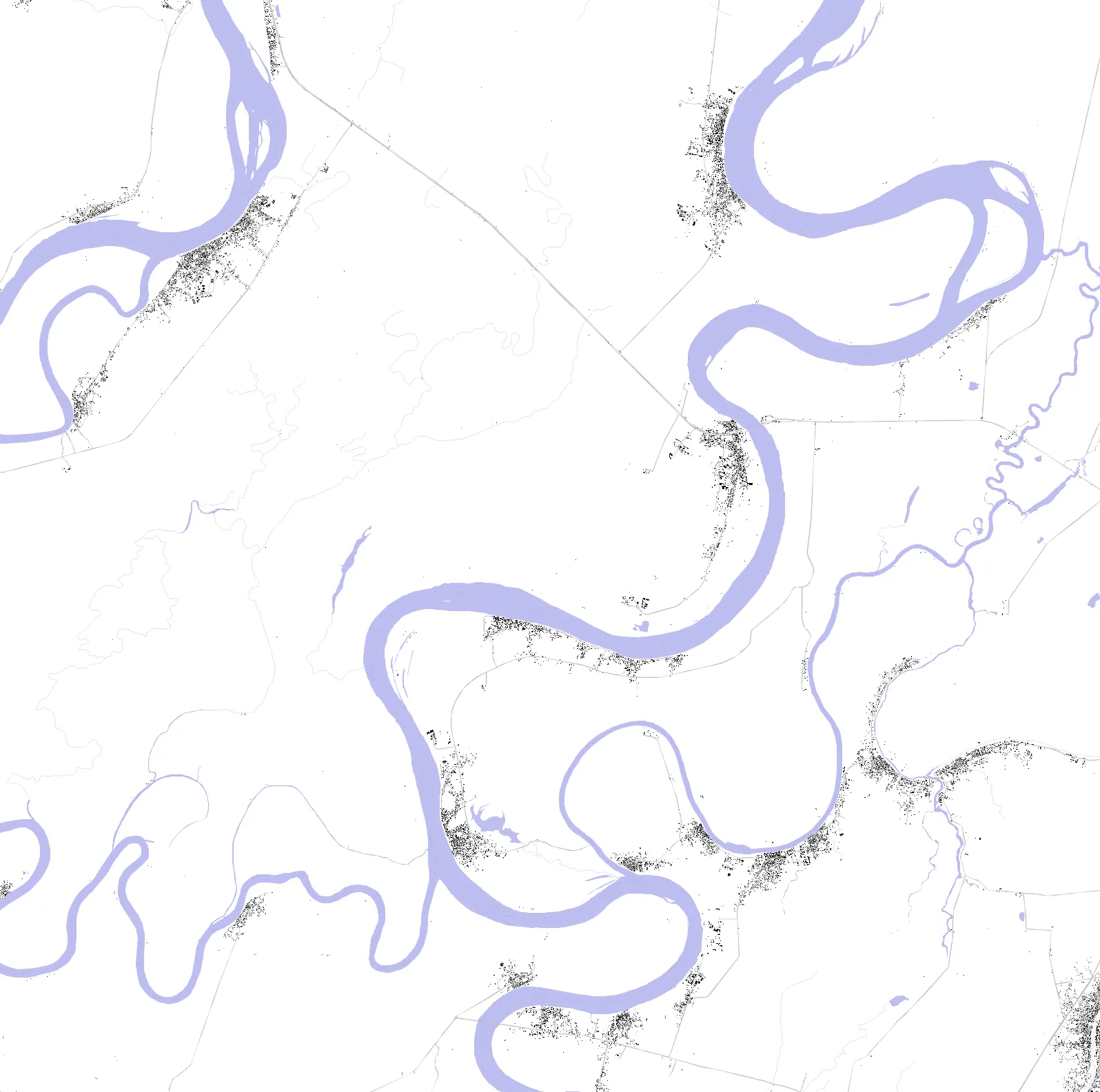 Sagbama figure ground plan
