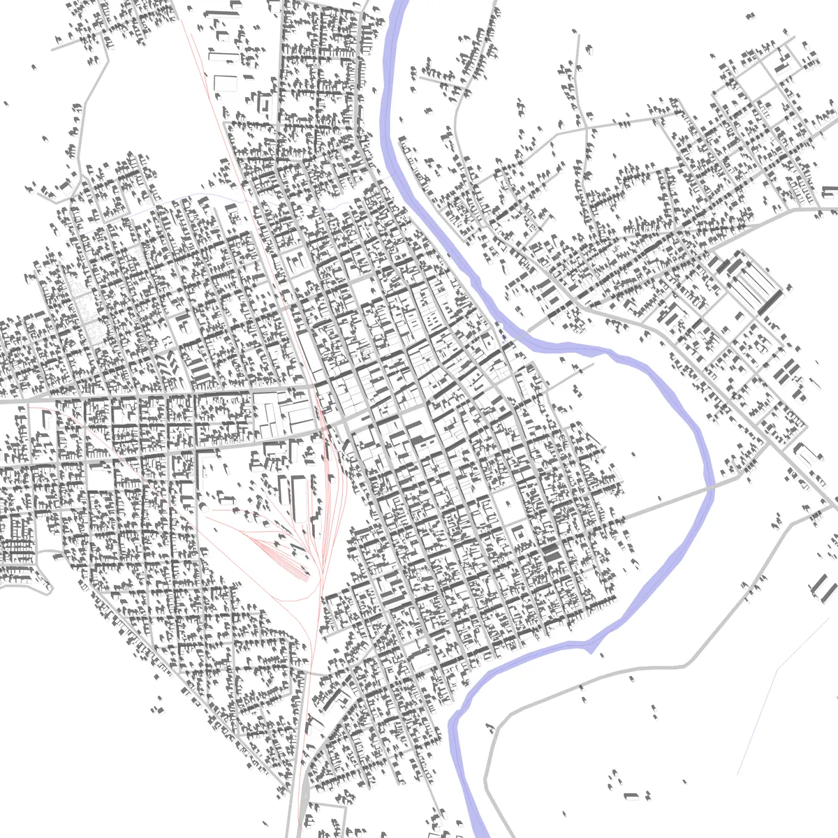Sagua la Grande site plan (2.5 km)
