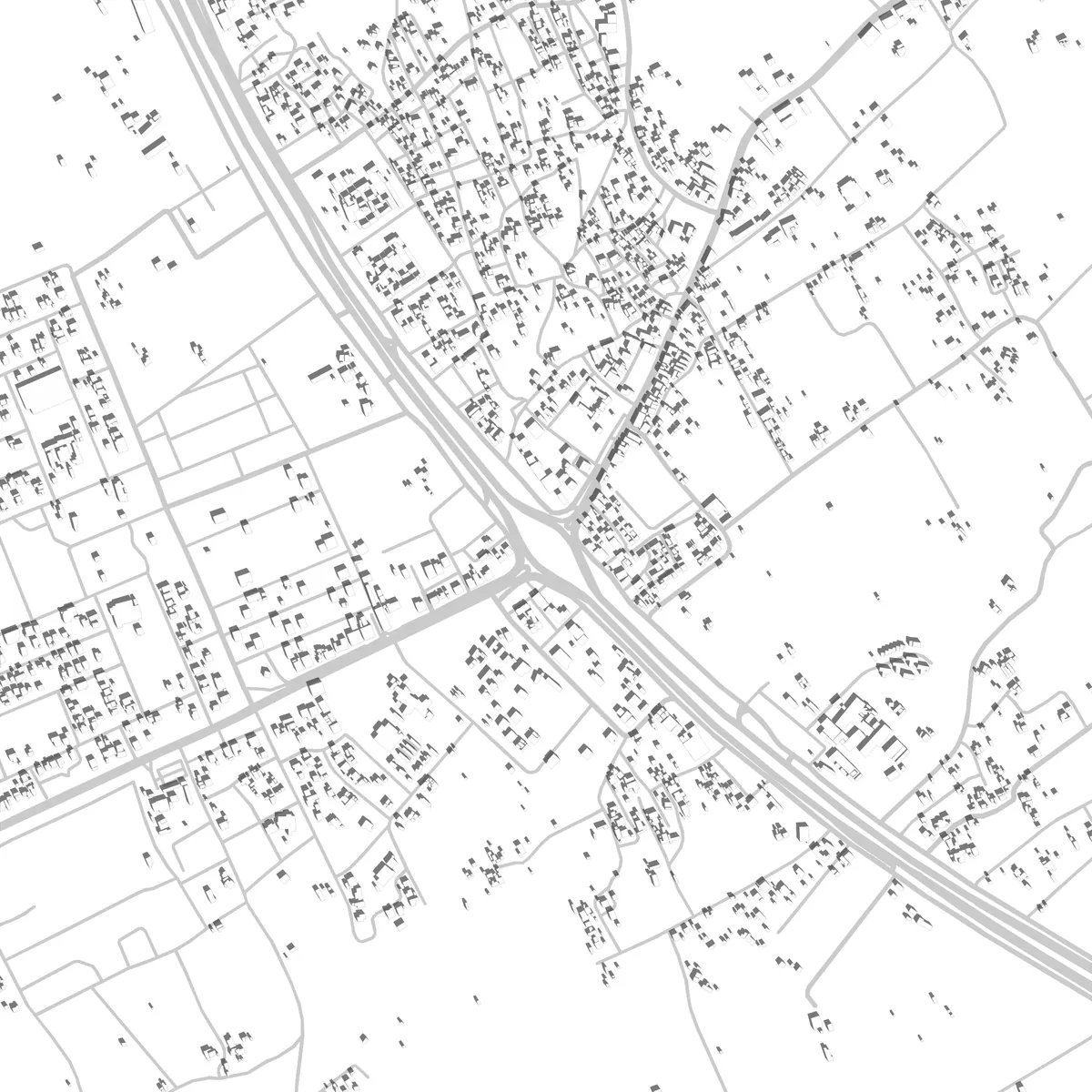 Saham site plan (2.5 km)