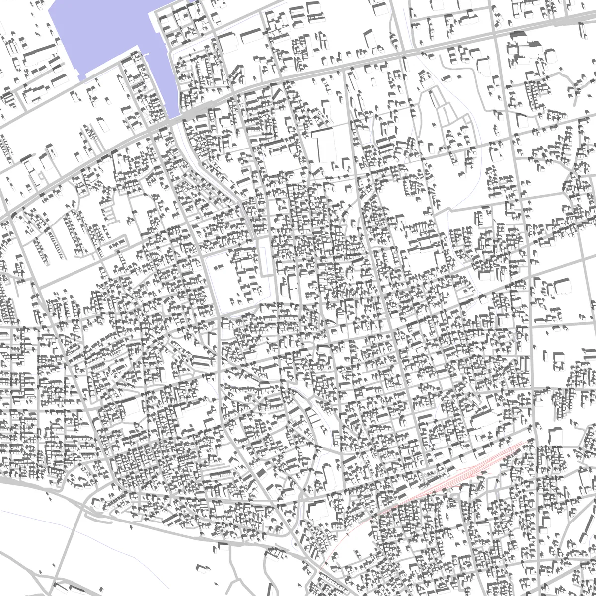 Saijo site plan (2.5 km)