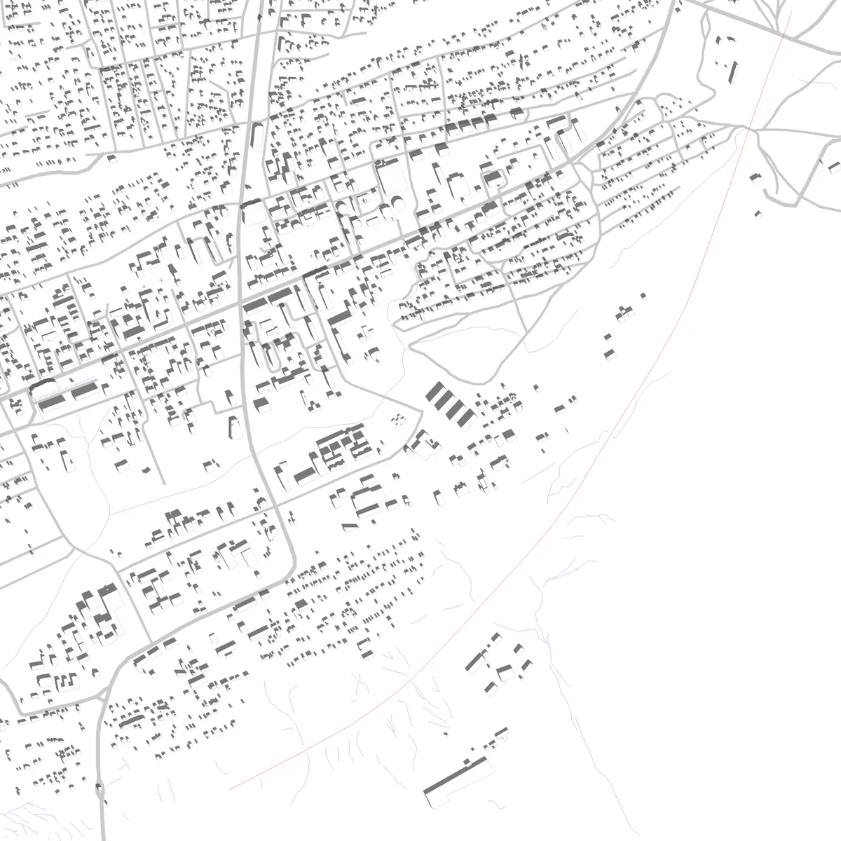 Sainshand site plan (2.5 km)