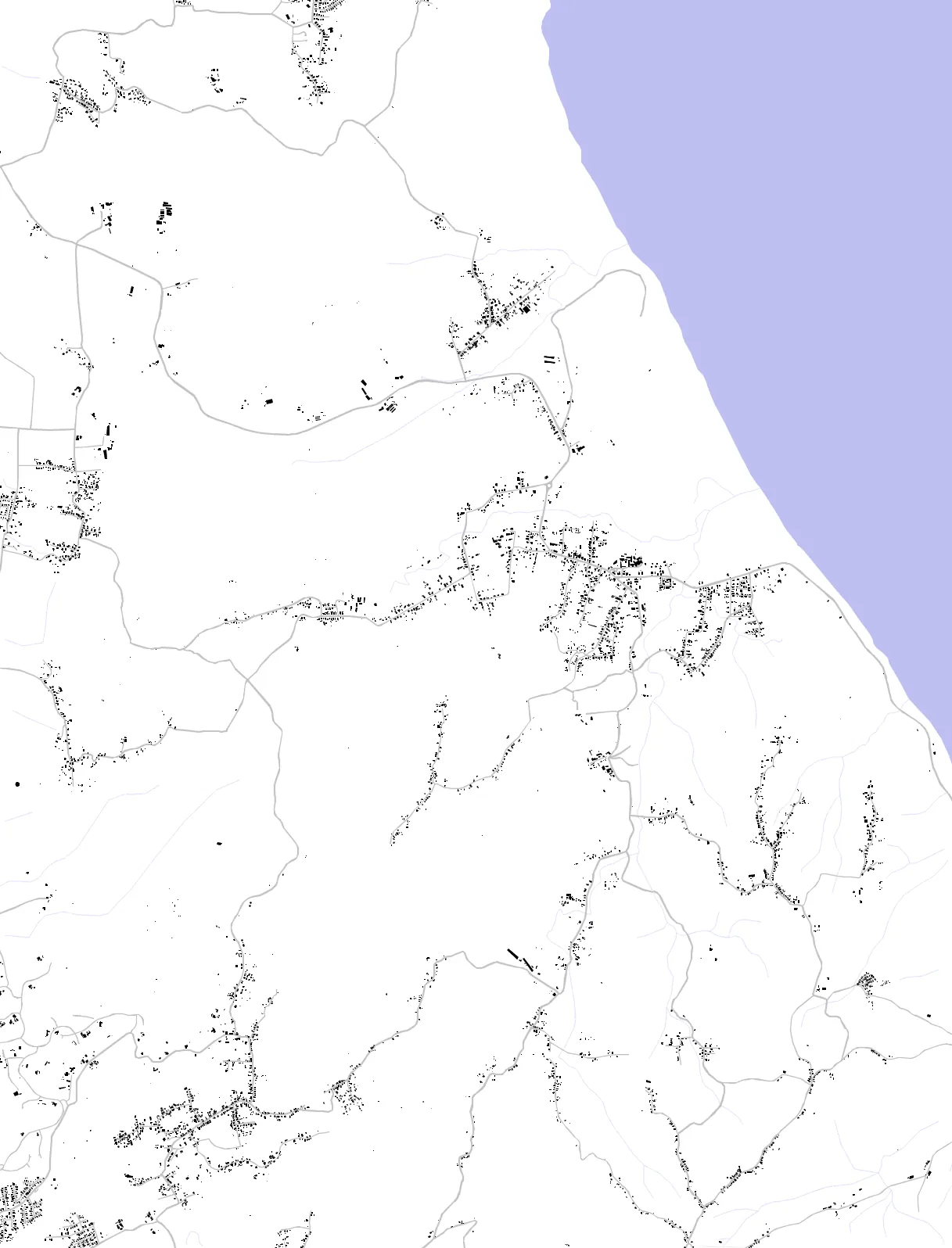 Saint Andrew figure ground plan