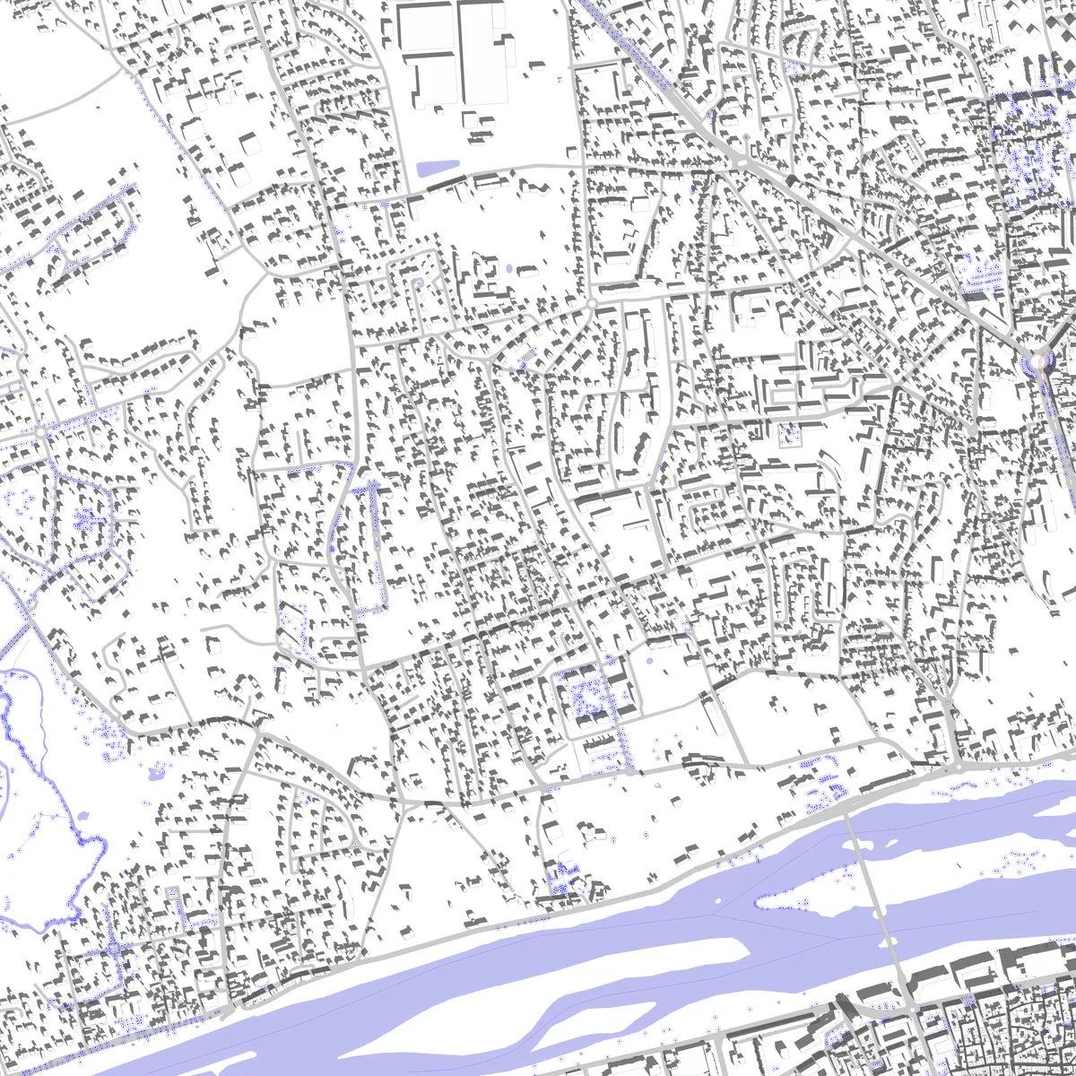Saint-Cyr-sur-Loire site plan (2.5 km)
