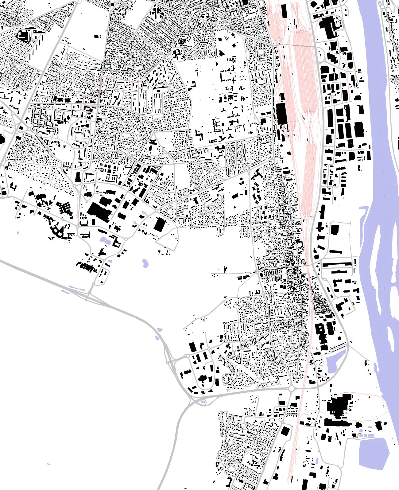 Saint-Étienne-du-Rouvray plan de masse