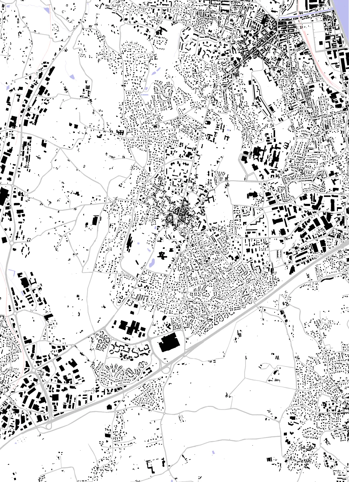 Saint-Genis-Laval plan de masse