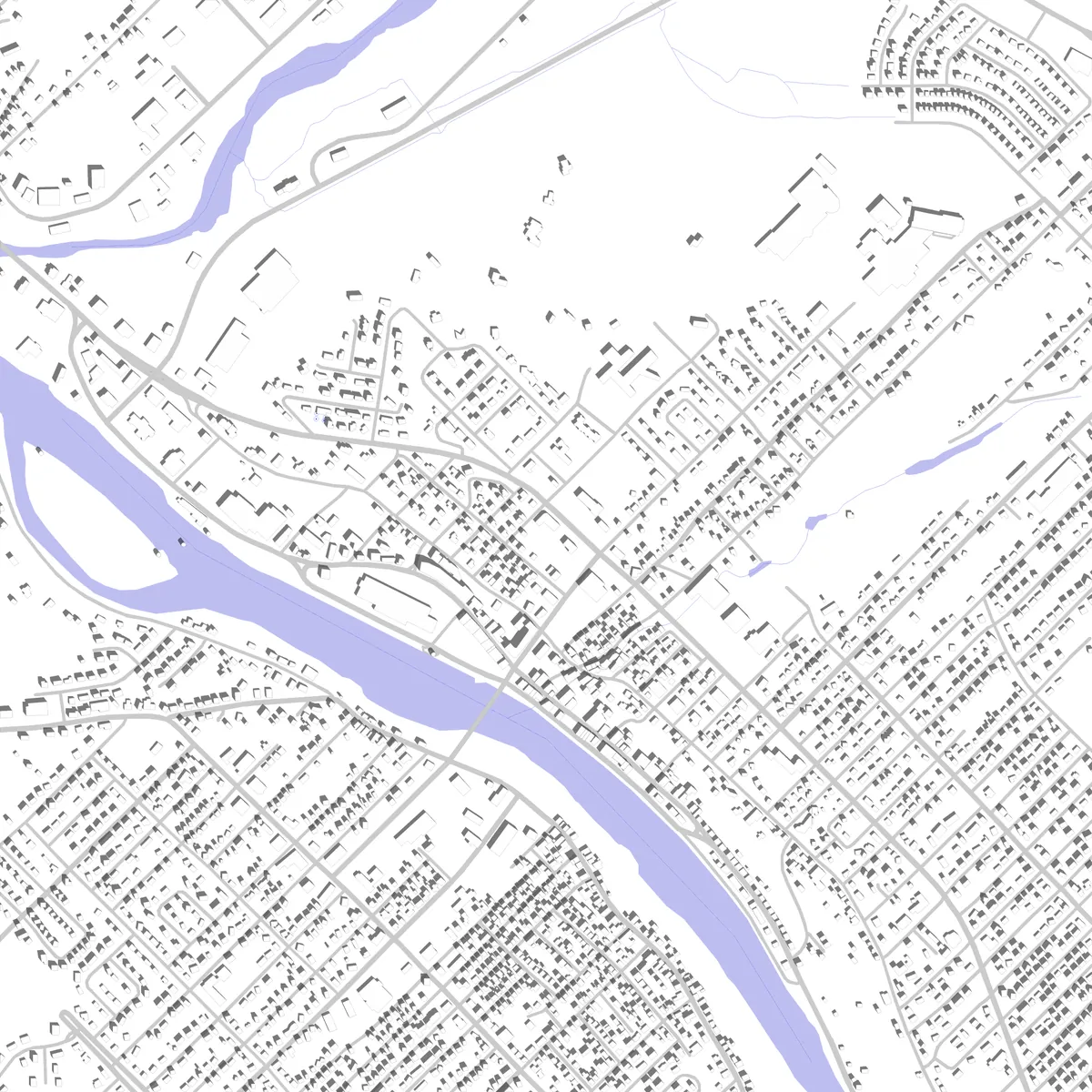 Saint-Georges site plan (2.5 km)