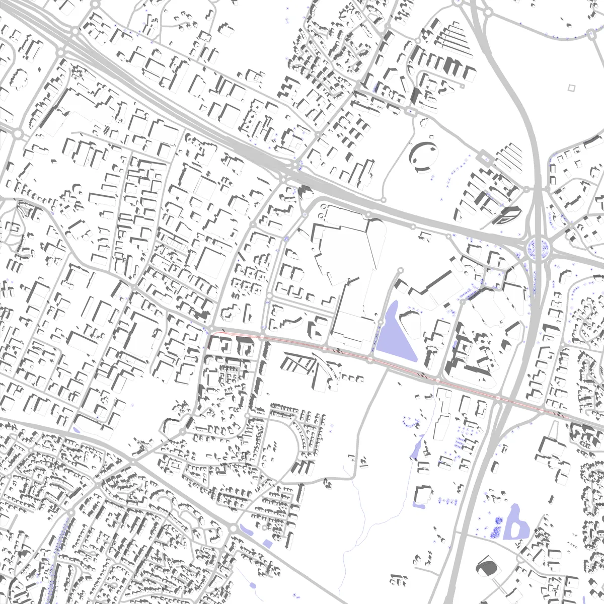 Saint-Herblain site plan (2.5 km)