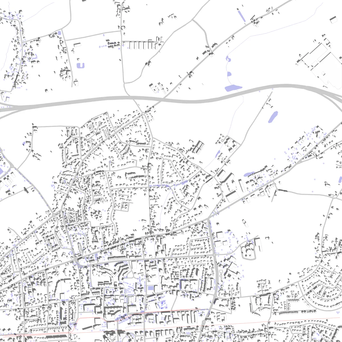 Saint-Jean-de-Braye site plan (2.5 km)