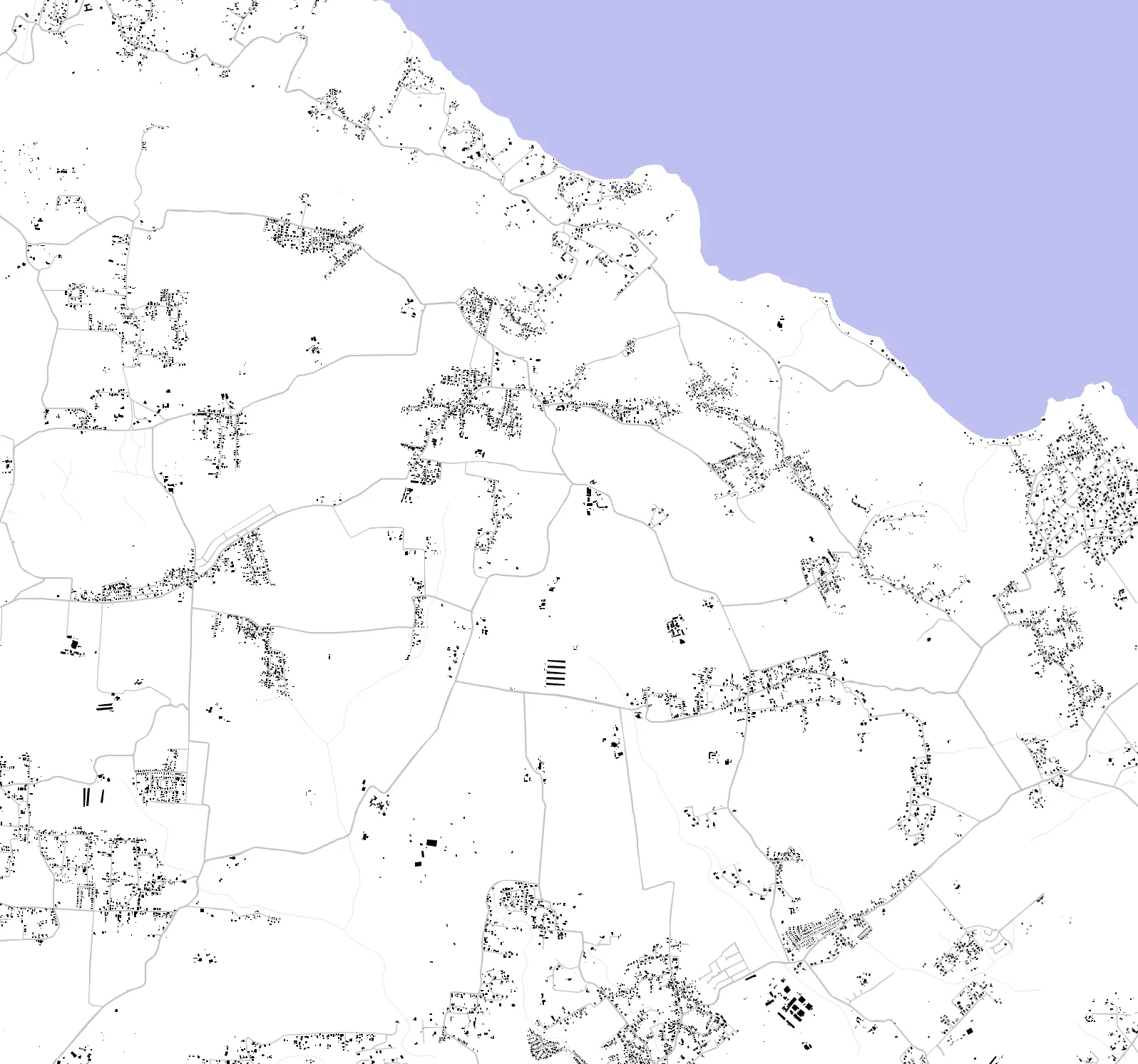 Saint John figure ground plan