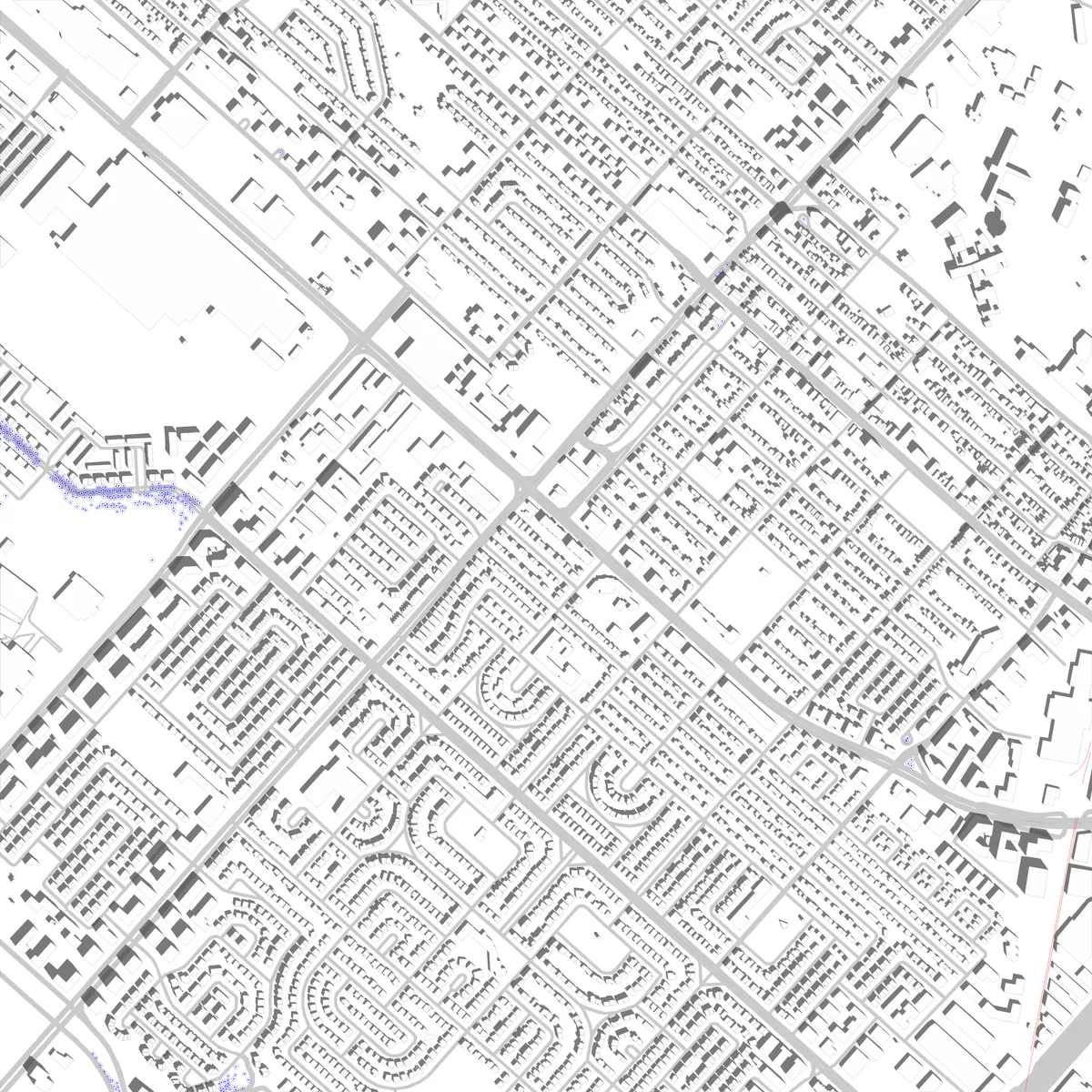Saint-Laurent site plan (2.5 km)