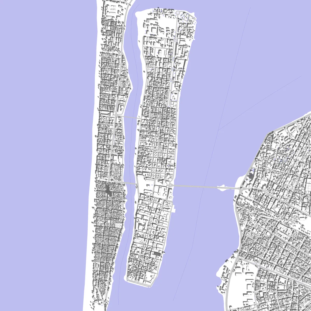 Saint-Louis site plan (2.5 km)