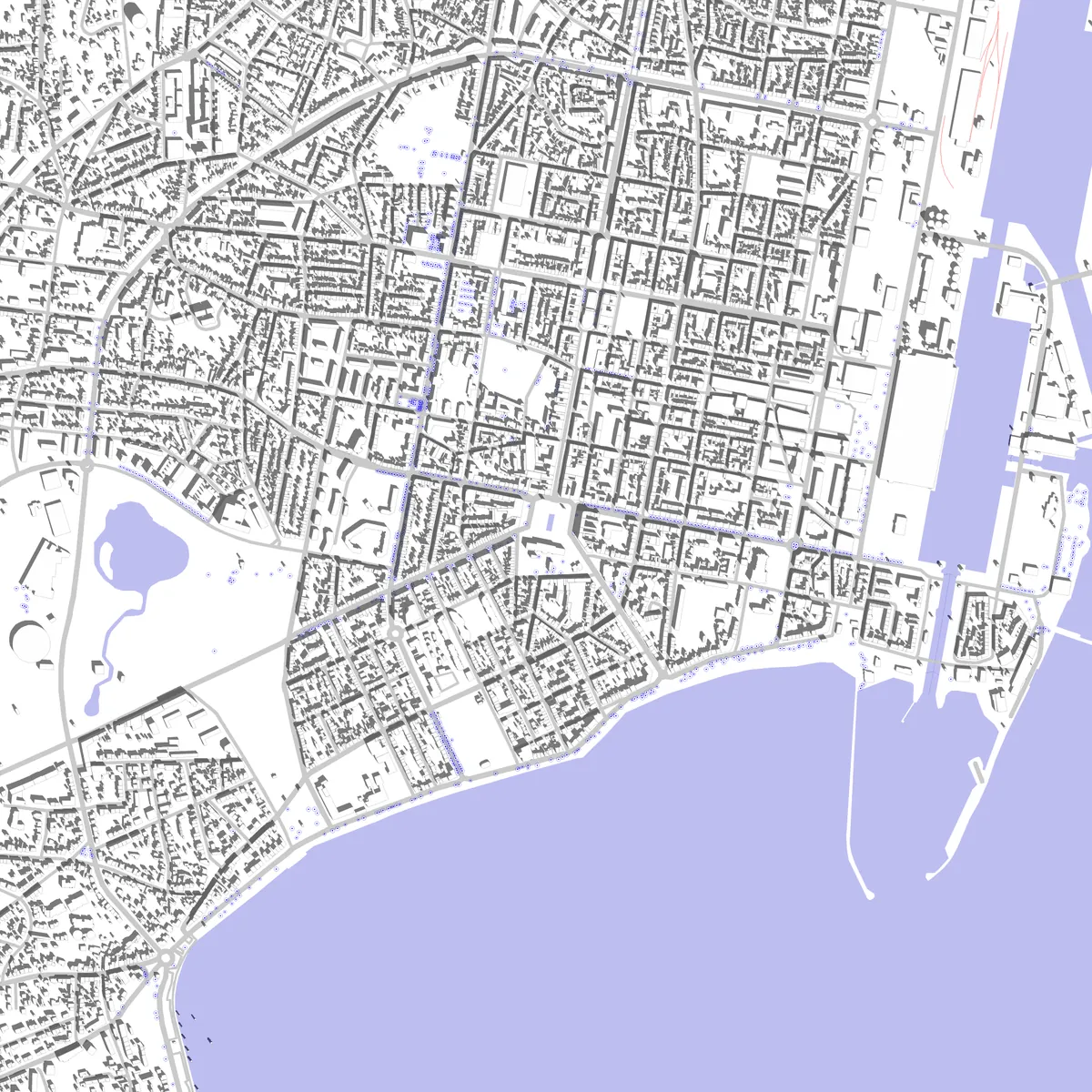 Saint-Nazaire site plan (2.5 km)