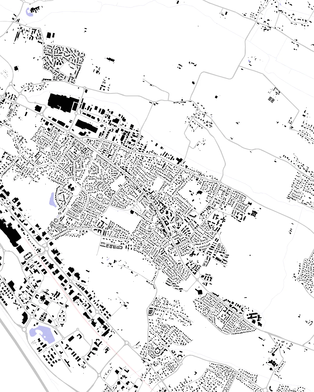 Saint-Orens-de-Gameville plan de masse