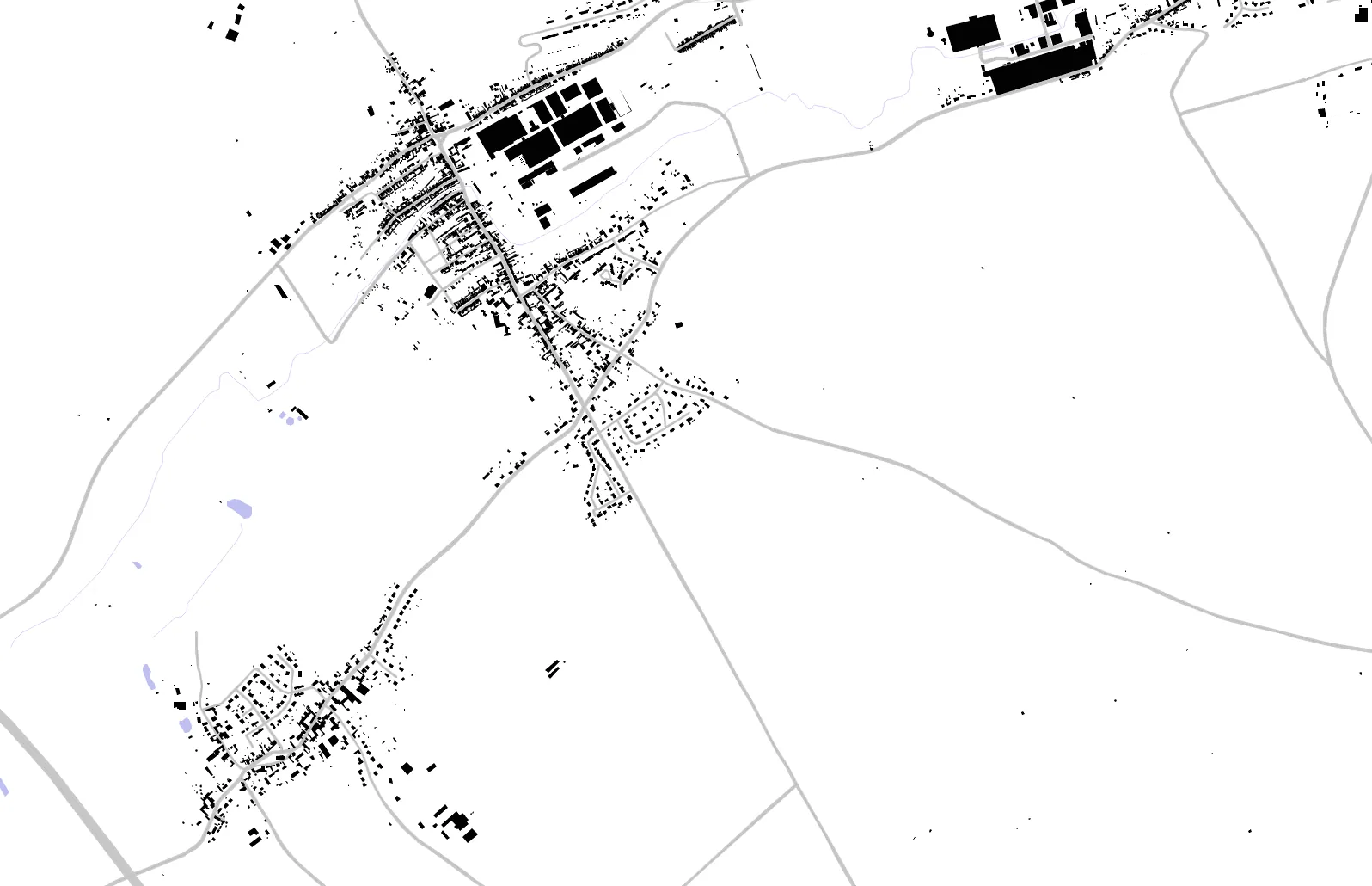 Saint-Ouen plan de masse