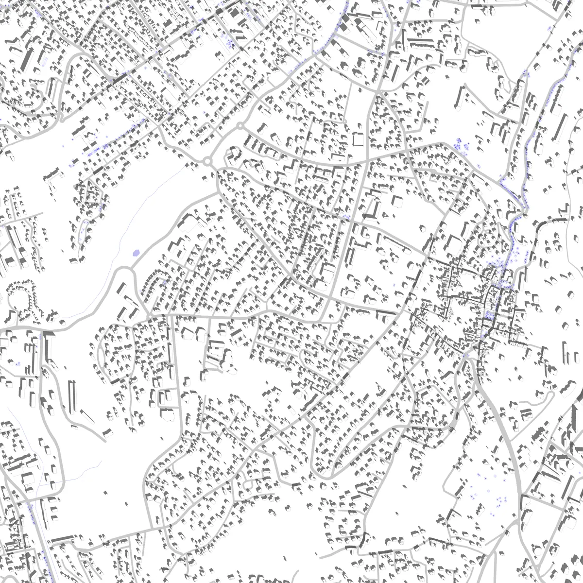 Sainte-Foy-lès-Lyon site plan (2.5 km)