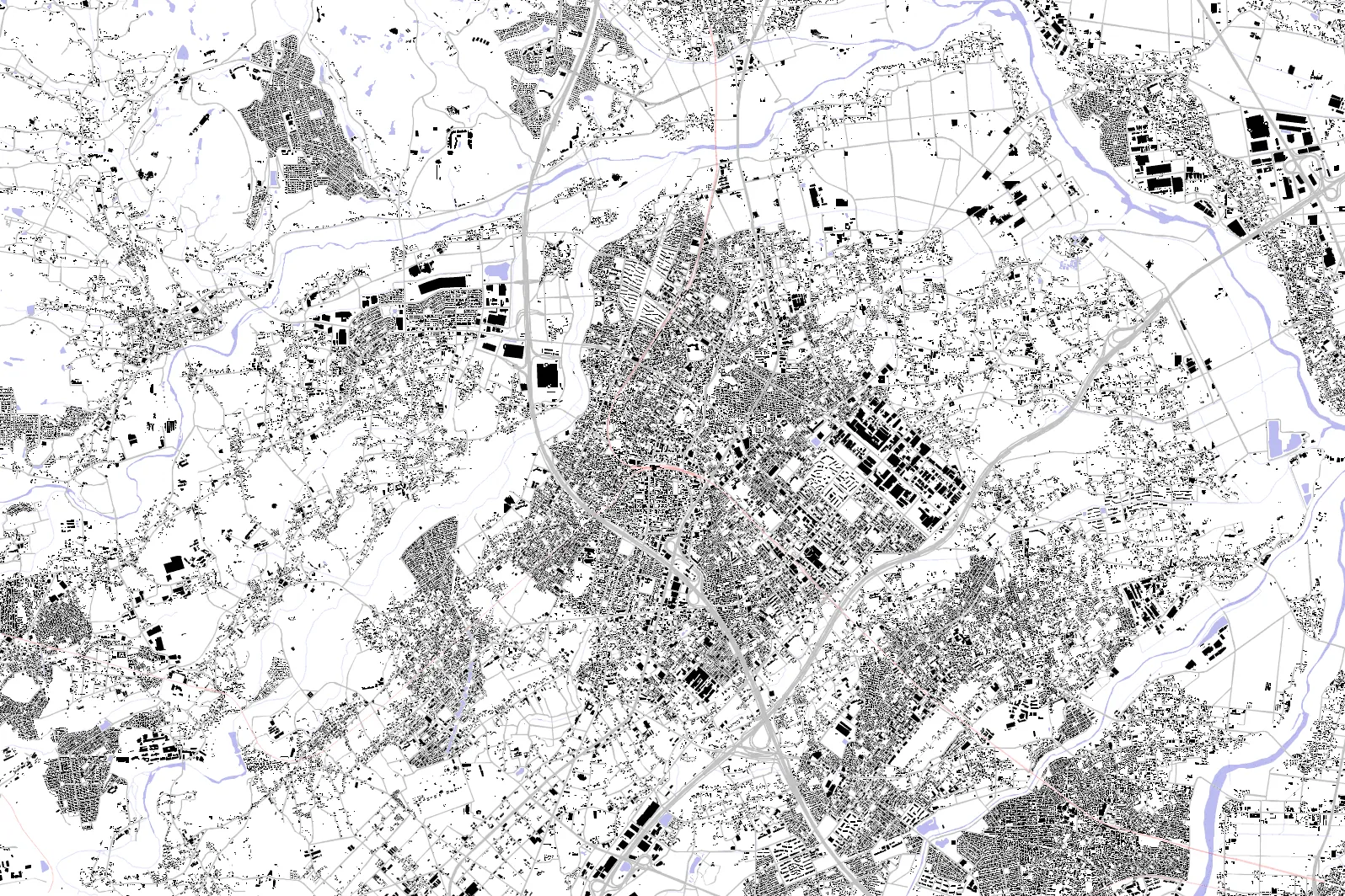 Sakado figure ground plan