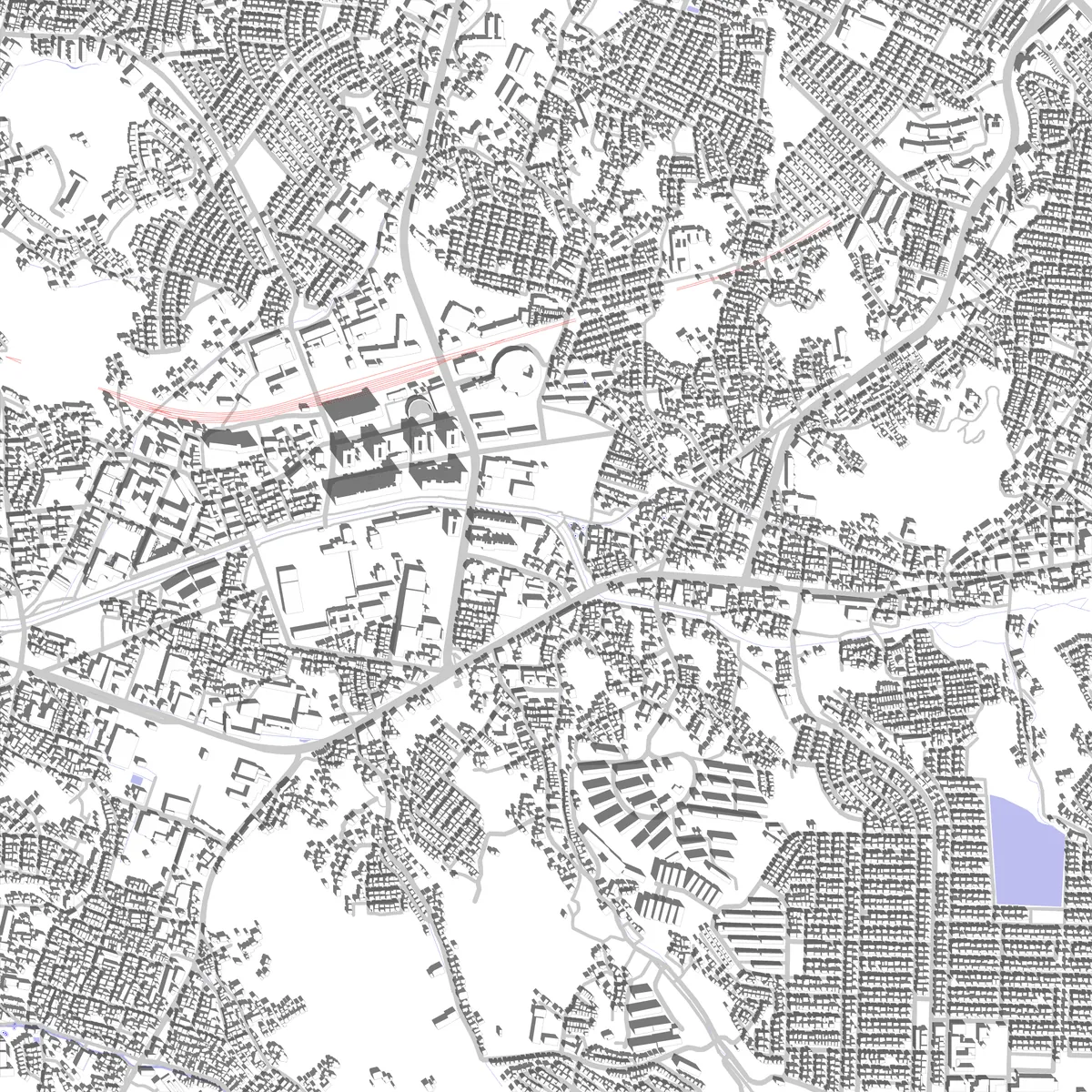 Sakae-ku site plan (2.5 km)