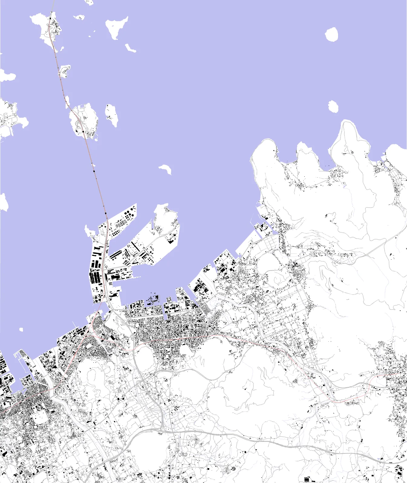 Sakaide figure ground plan