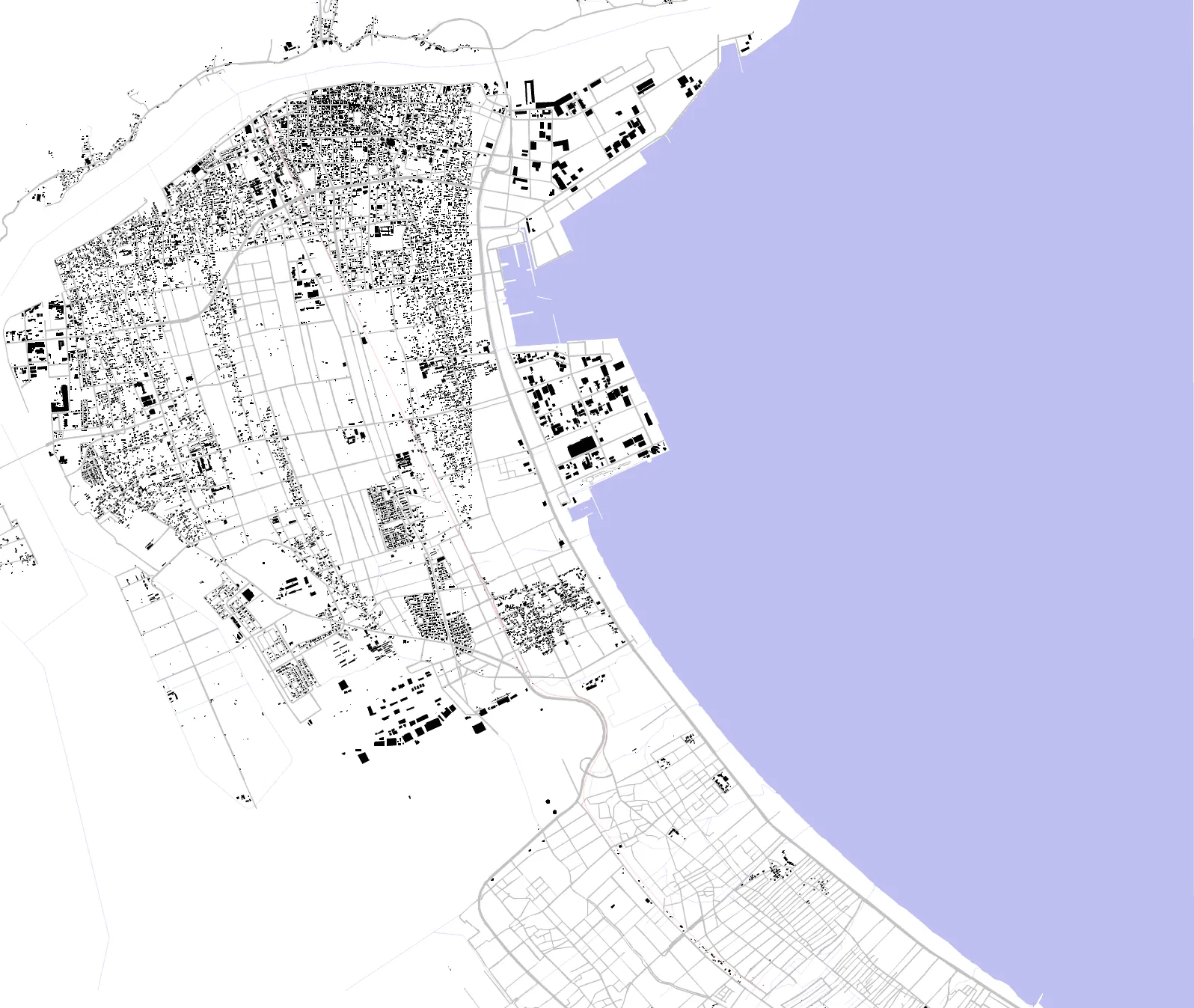 境港 図と地のプラン