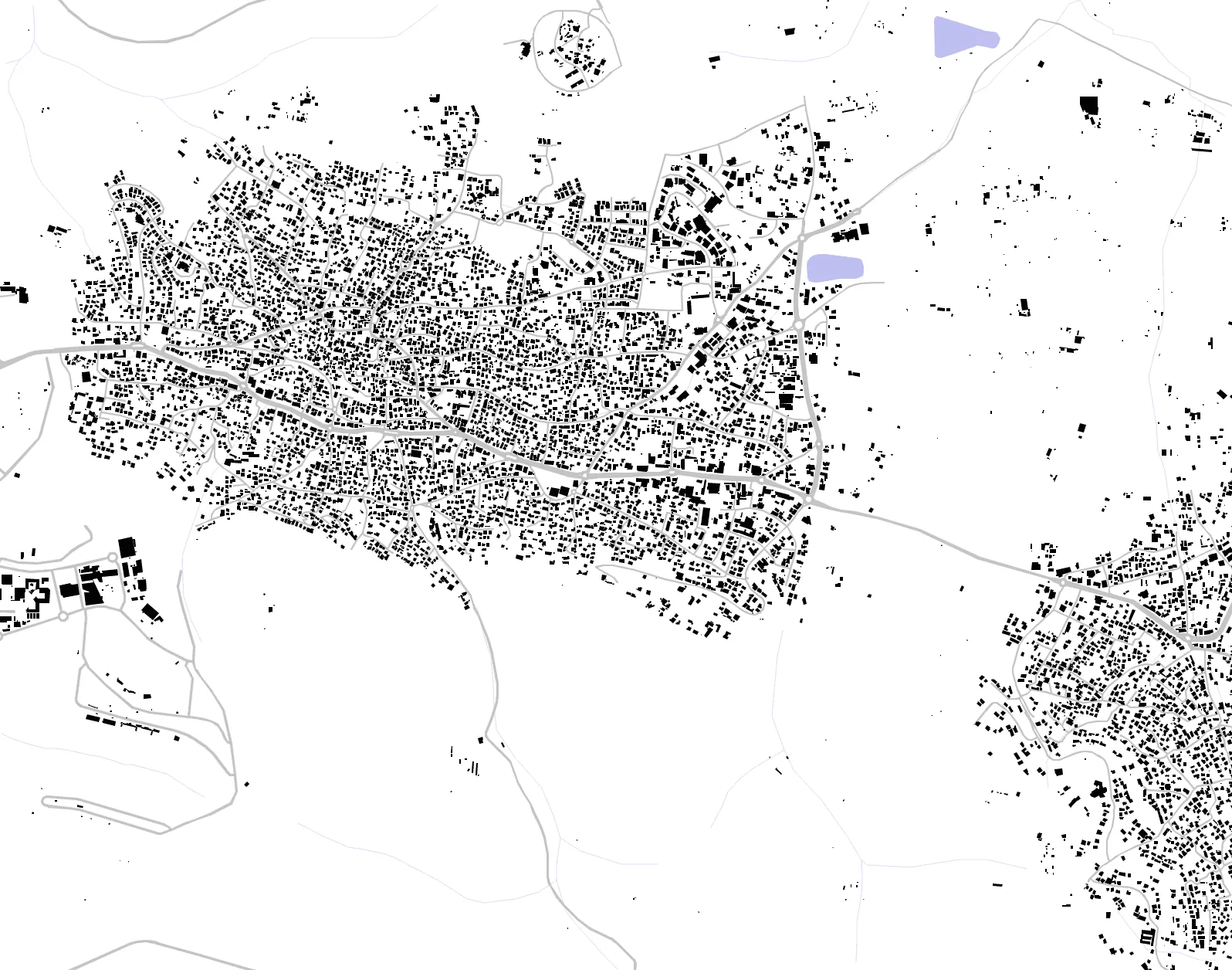 Sakhnin figure ground plan