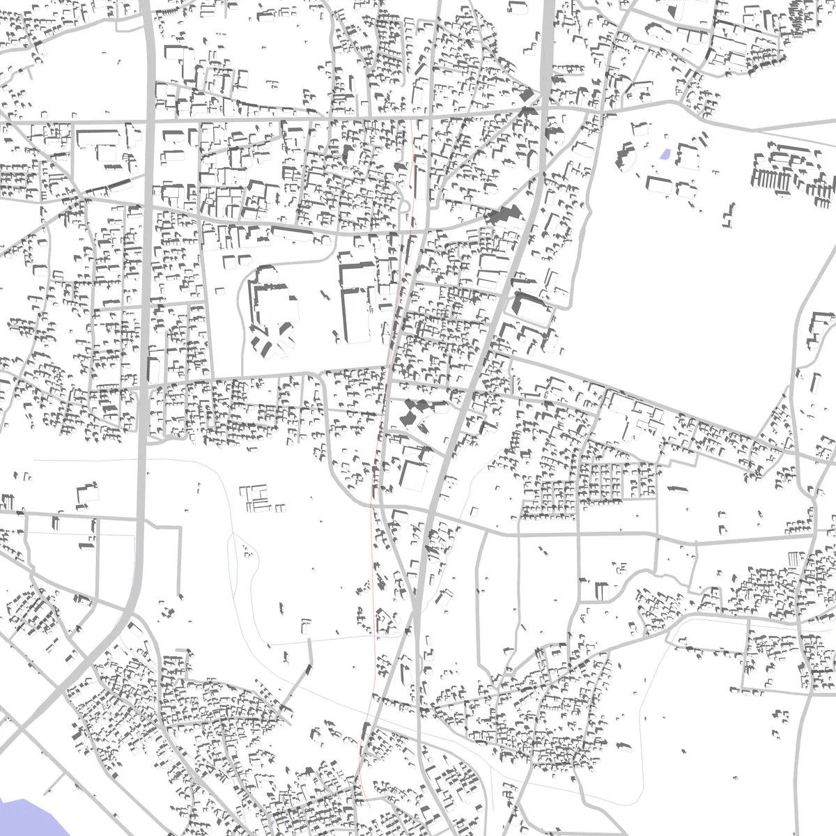 佐久 敷地図 (2.5 km)
