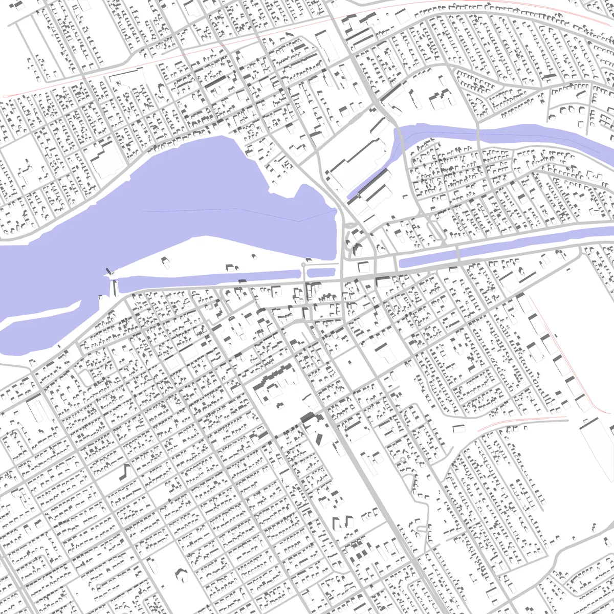 Salaberry-de-Valleyfield site plan (2.5 km)