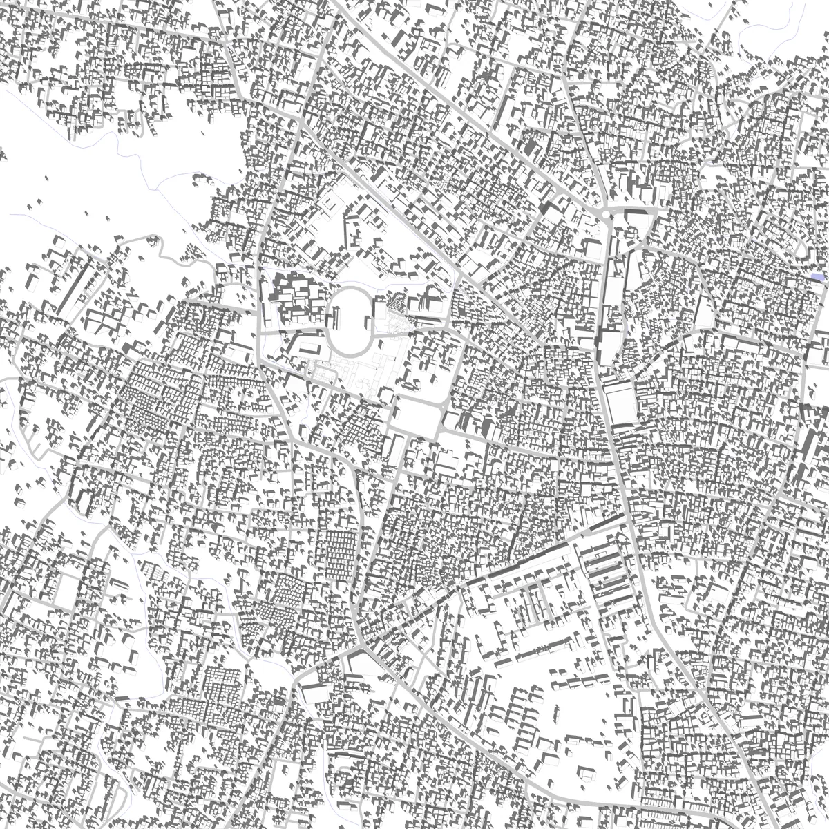 Salatiga site plan (2.5 km)