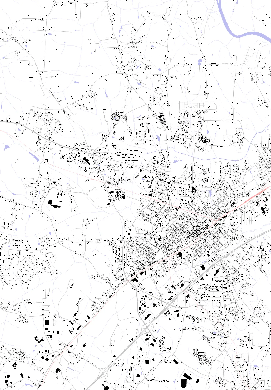 Salisbury figure ground plan