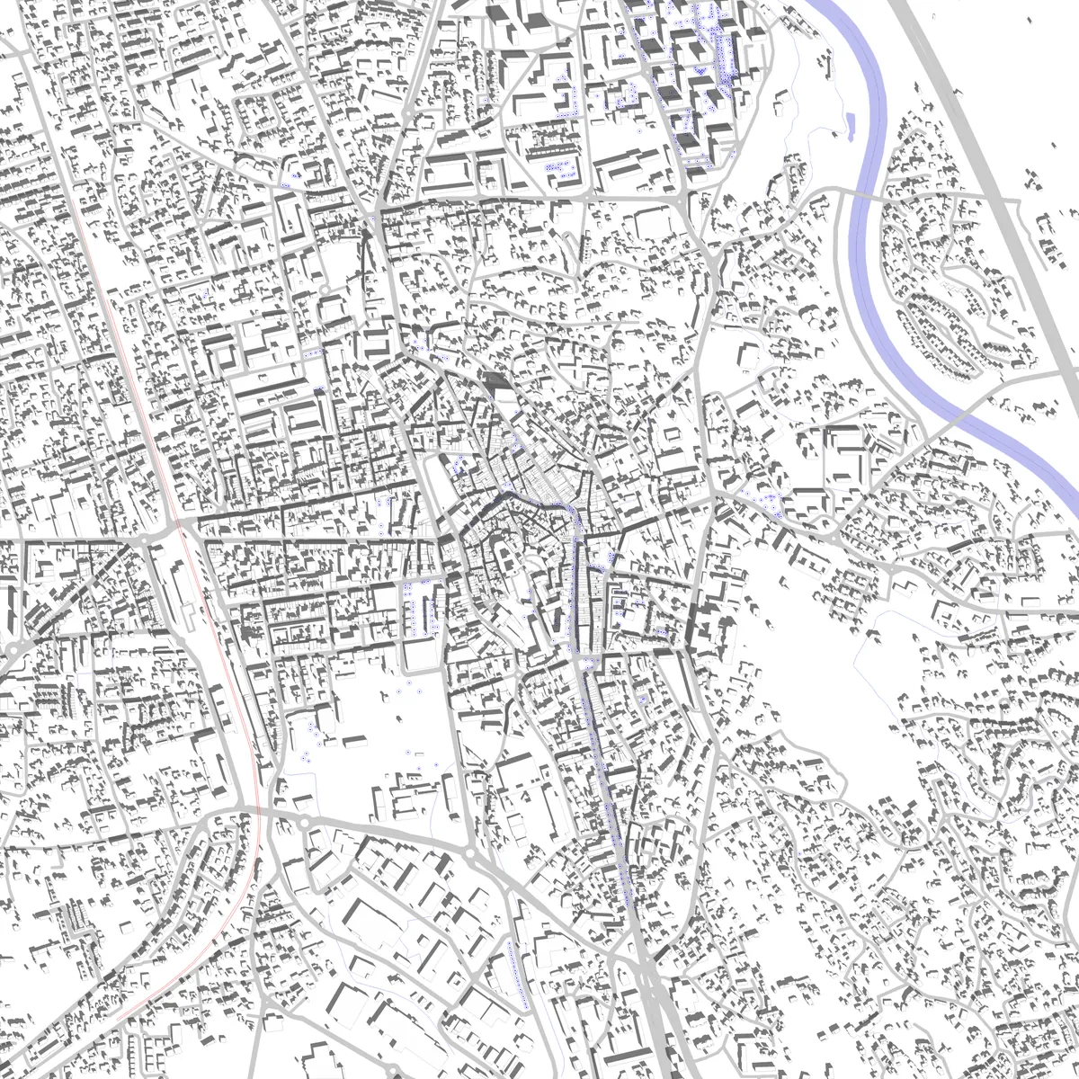 Salon-de-Provence site plan (2.5 km)