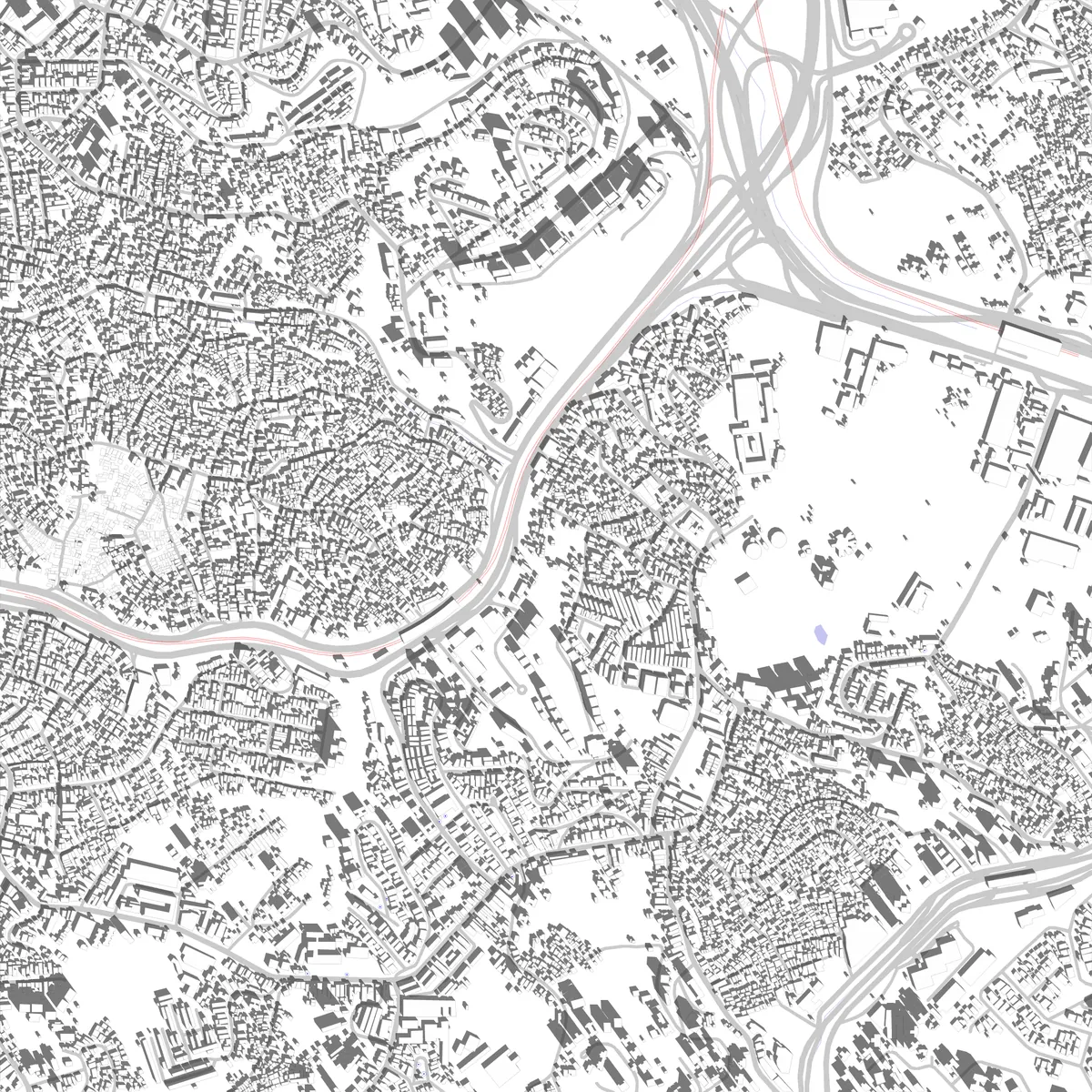 Salvador site plan (2.5 km)