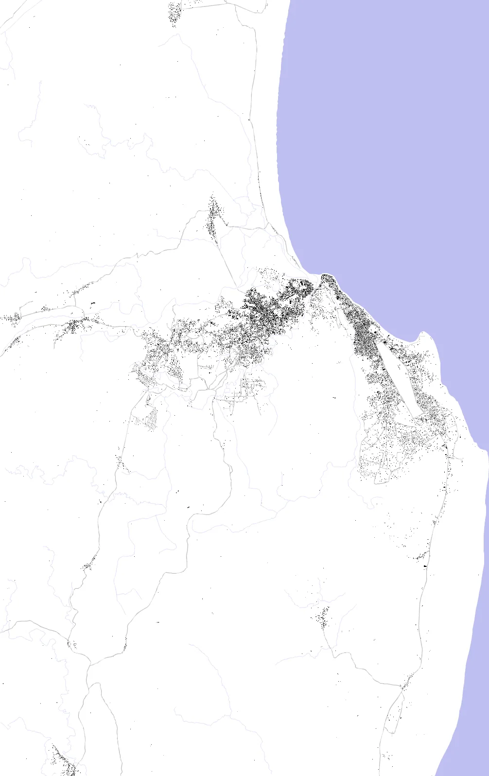 Sambava figure ground plan