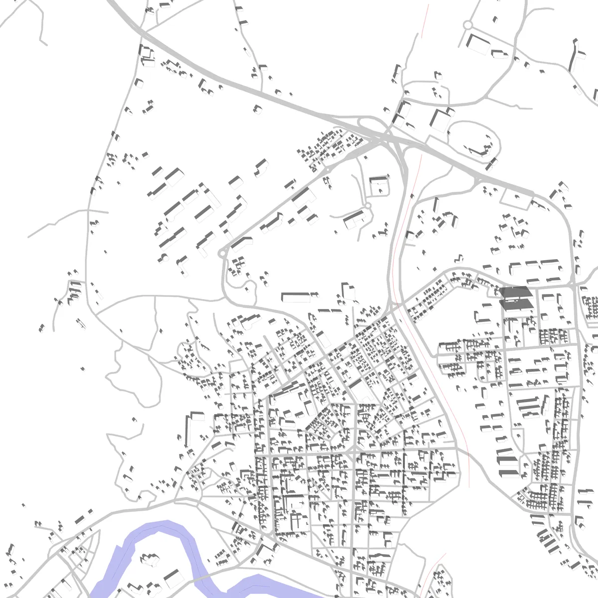 Samcheok site plan (2.5 km)