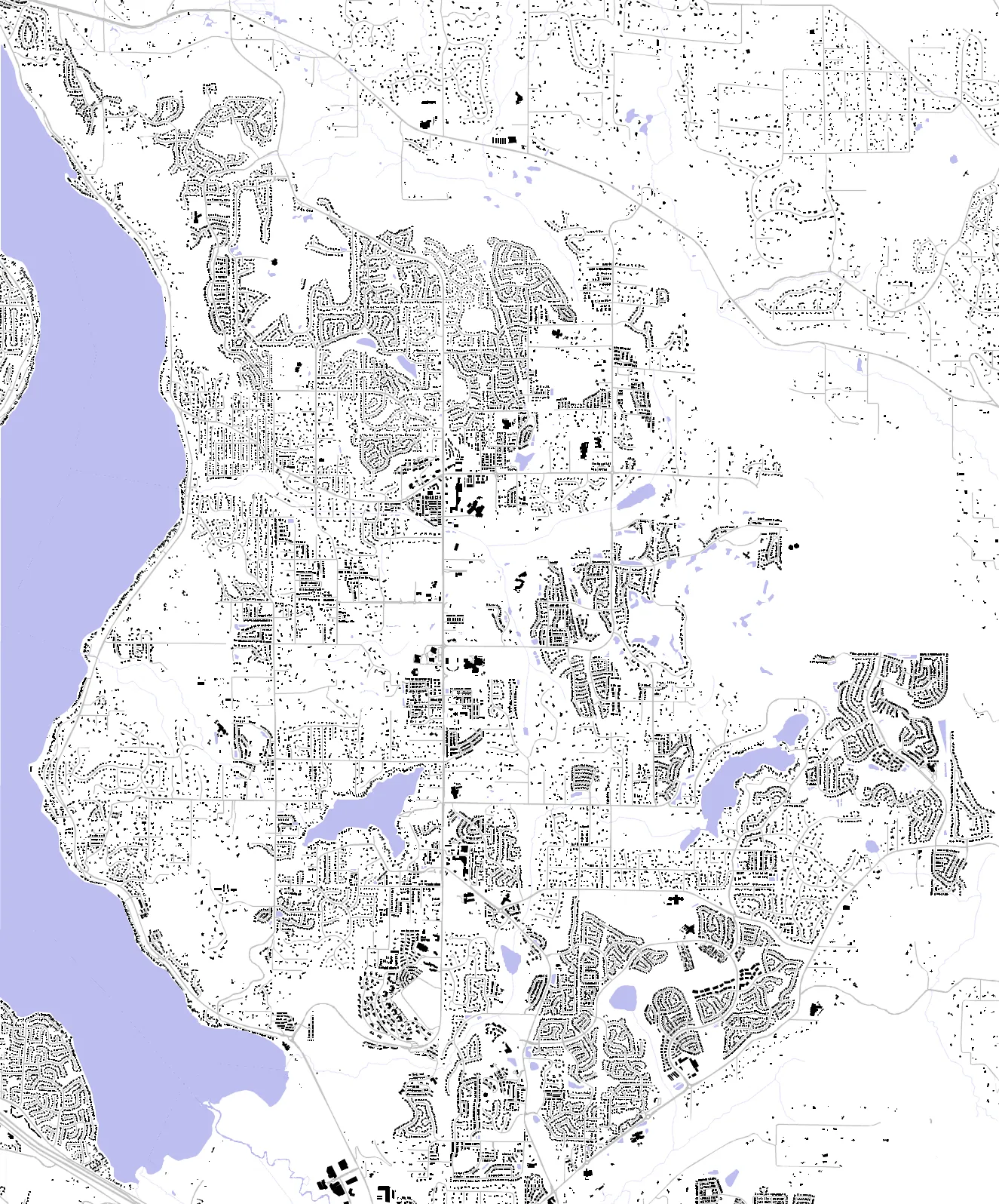 Sammamish figure ground plan
