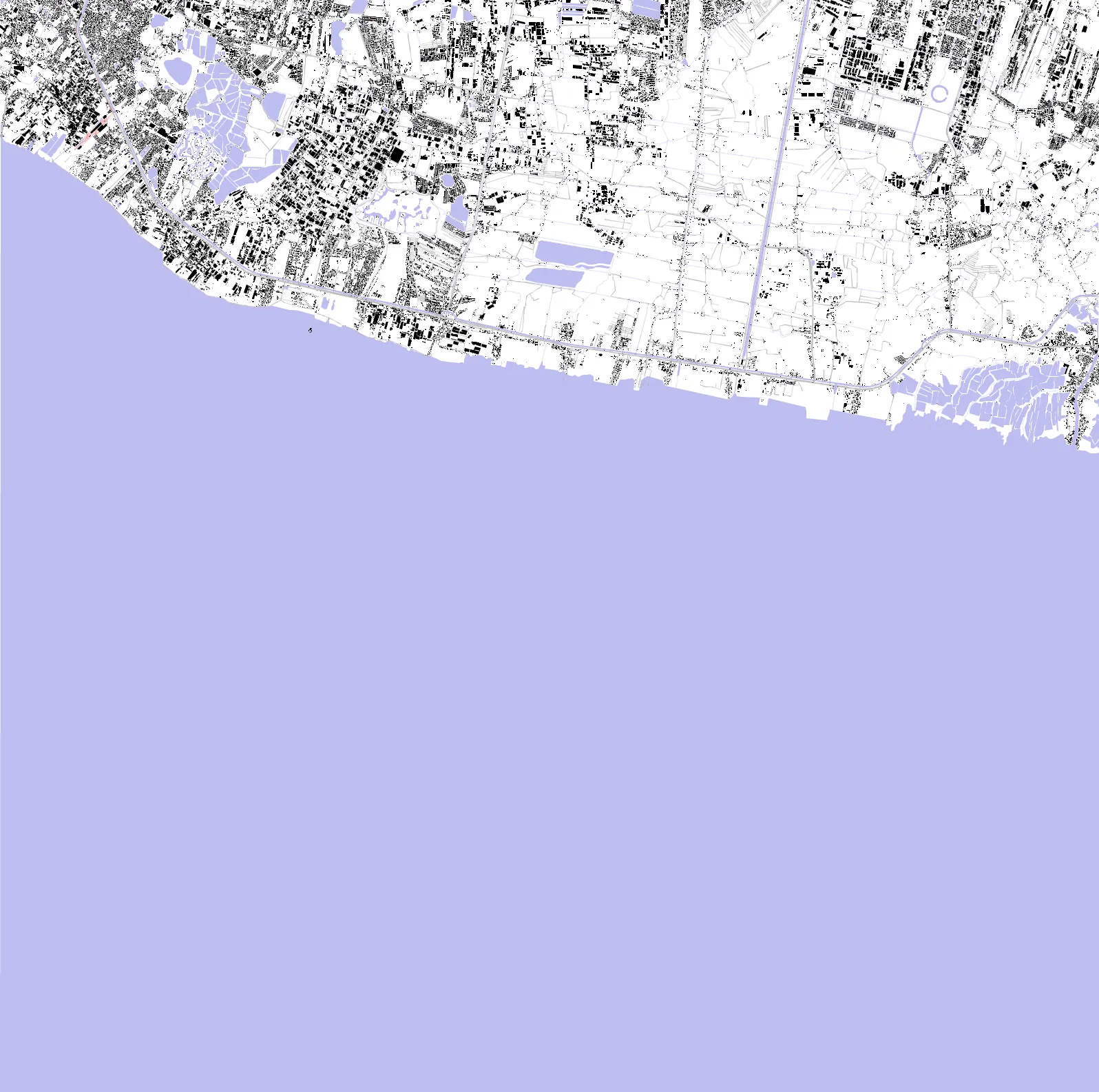 Samut Prakan figure ground plan