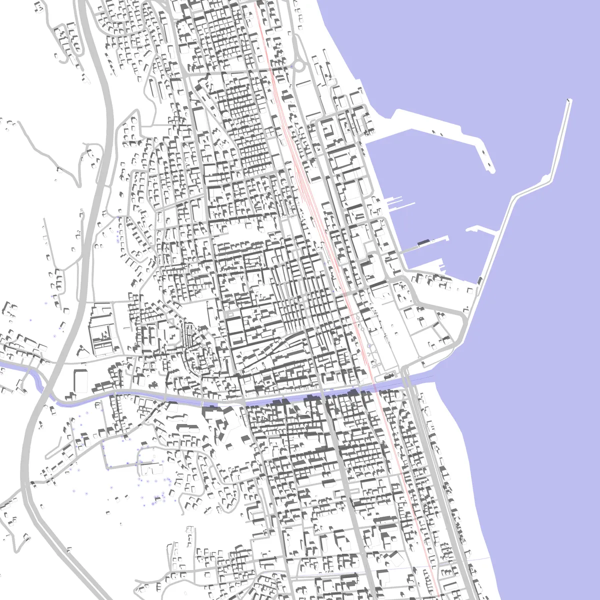 San Benedetto del Tronto site plan (2.5 km)