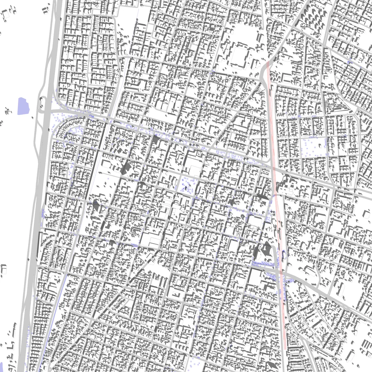 San Bernardo site plan (2.5 km)