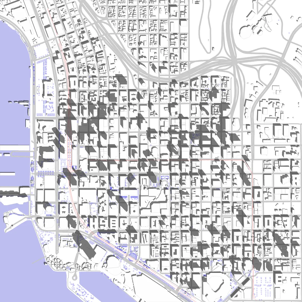 San Diego site plan (2.5 km)
