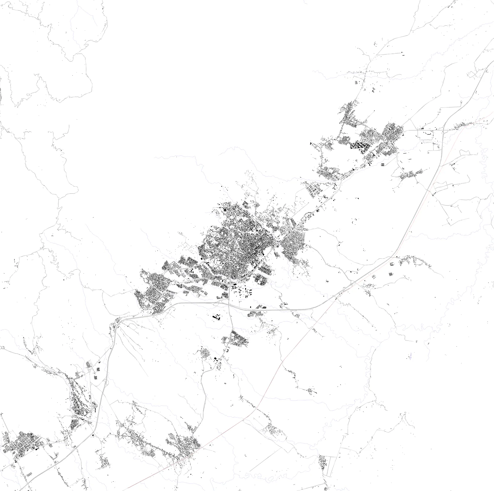 San Felipe plano de masas
