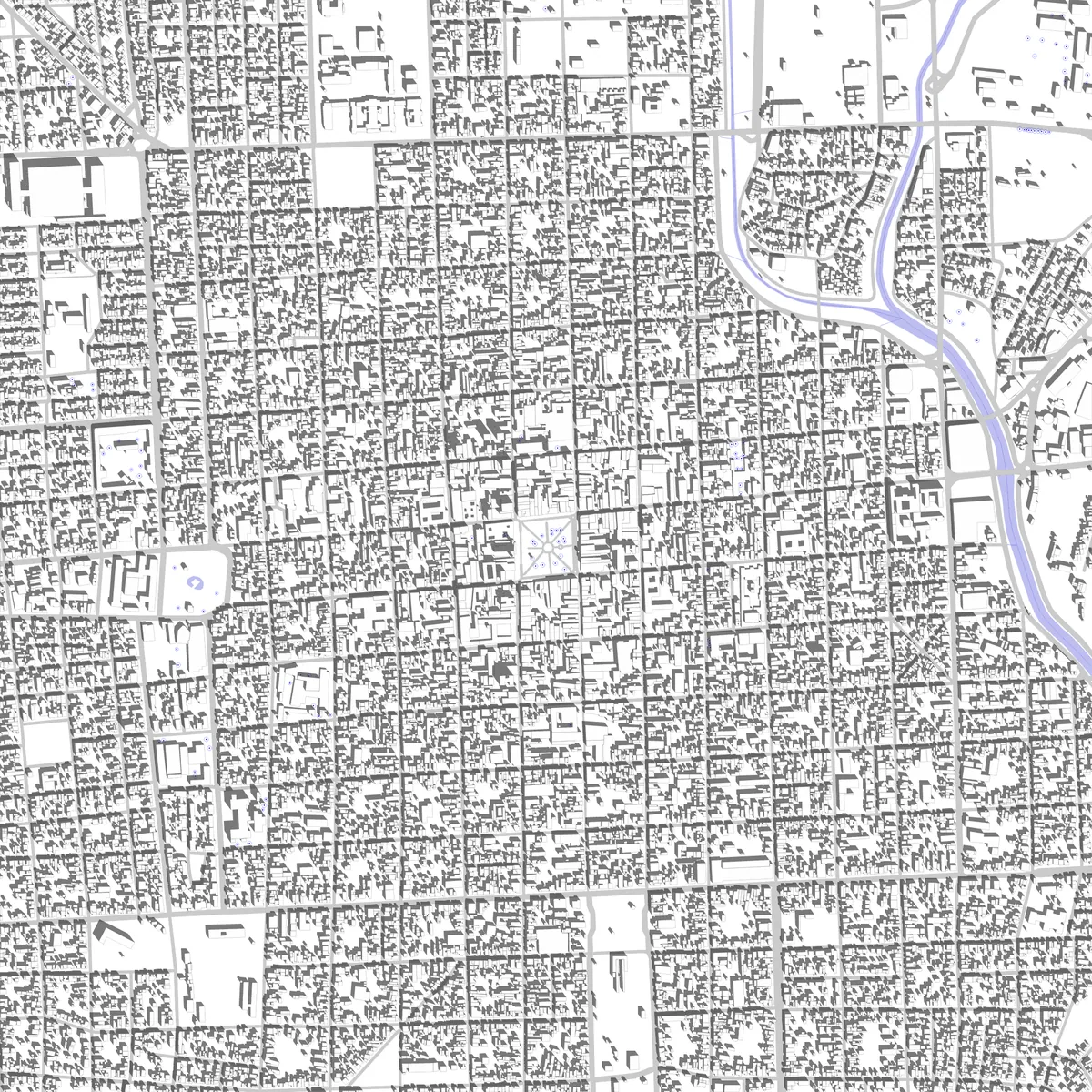 San Fernando del Valle de Catamarca site plan (2.5 km)