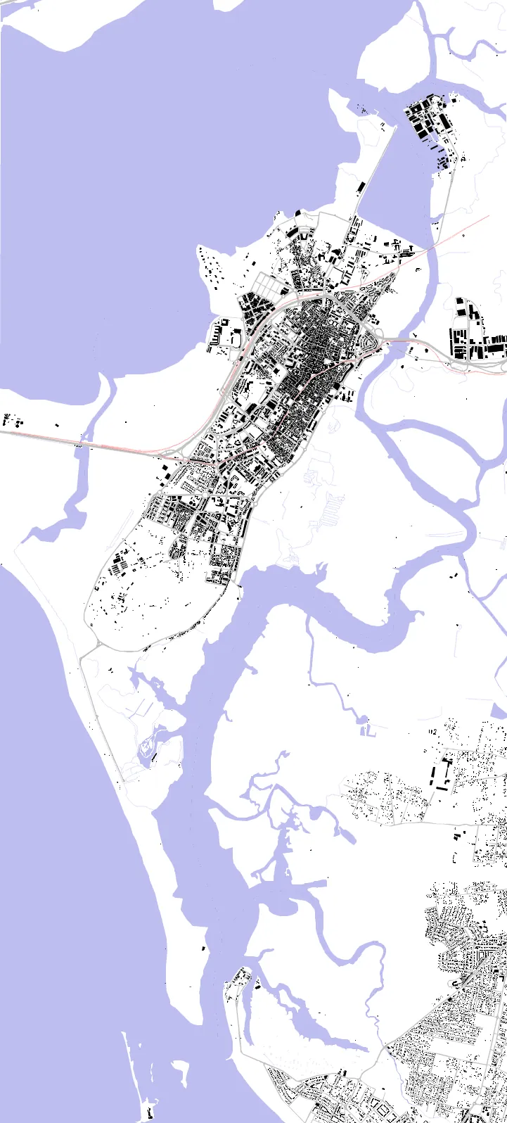 San Fernando plano de masas