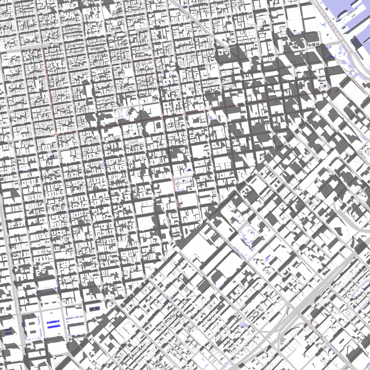 San Francisco site plan (2.5 km)