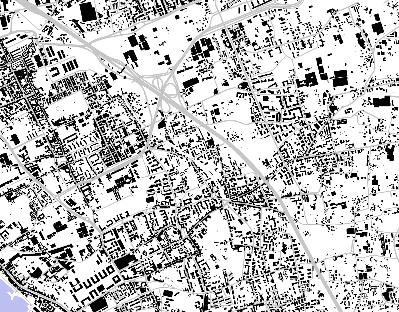 San Giorgio a Cremano figure ground plan